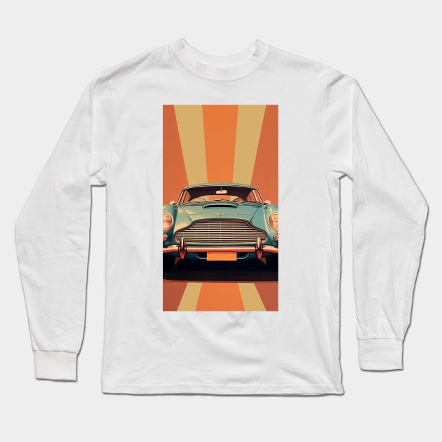 Vintage Aston Martin Long Sleeve T-Shirt by Kid Relic